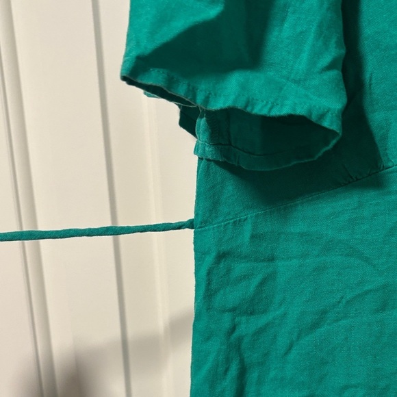 Green Button-Down midi Dress - Picture 10 of 12